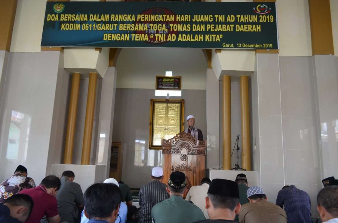 Peringati Hari Juang TNI AD, Kodim 0611 Gelar Do’a Bersama