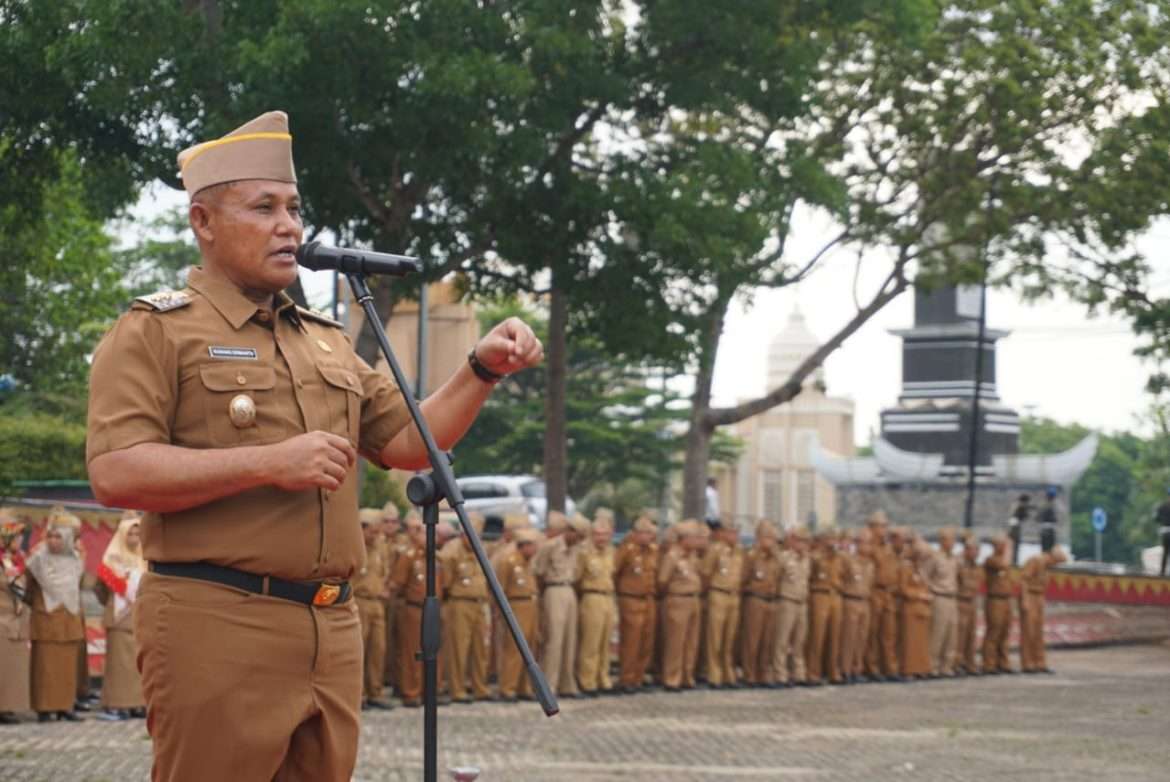 Apel Perdana Awal Tahun 2020, Nanang Ermanto Ingatkan ASN Tingkatkan Kinerja