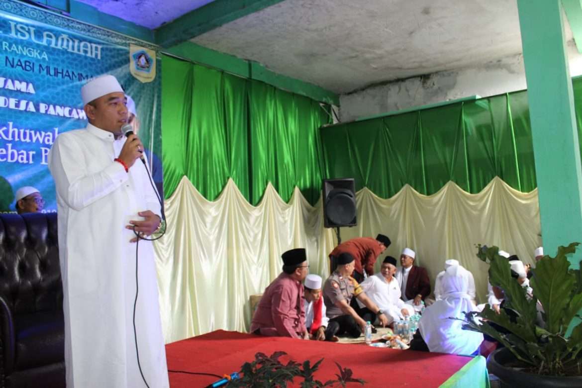 Kemesraan Pemdes Pancawati Dengan Ulama Diacara Gelar Tabligh Akbar Untuk Kemajuan Desa