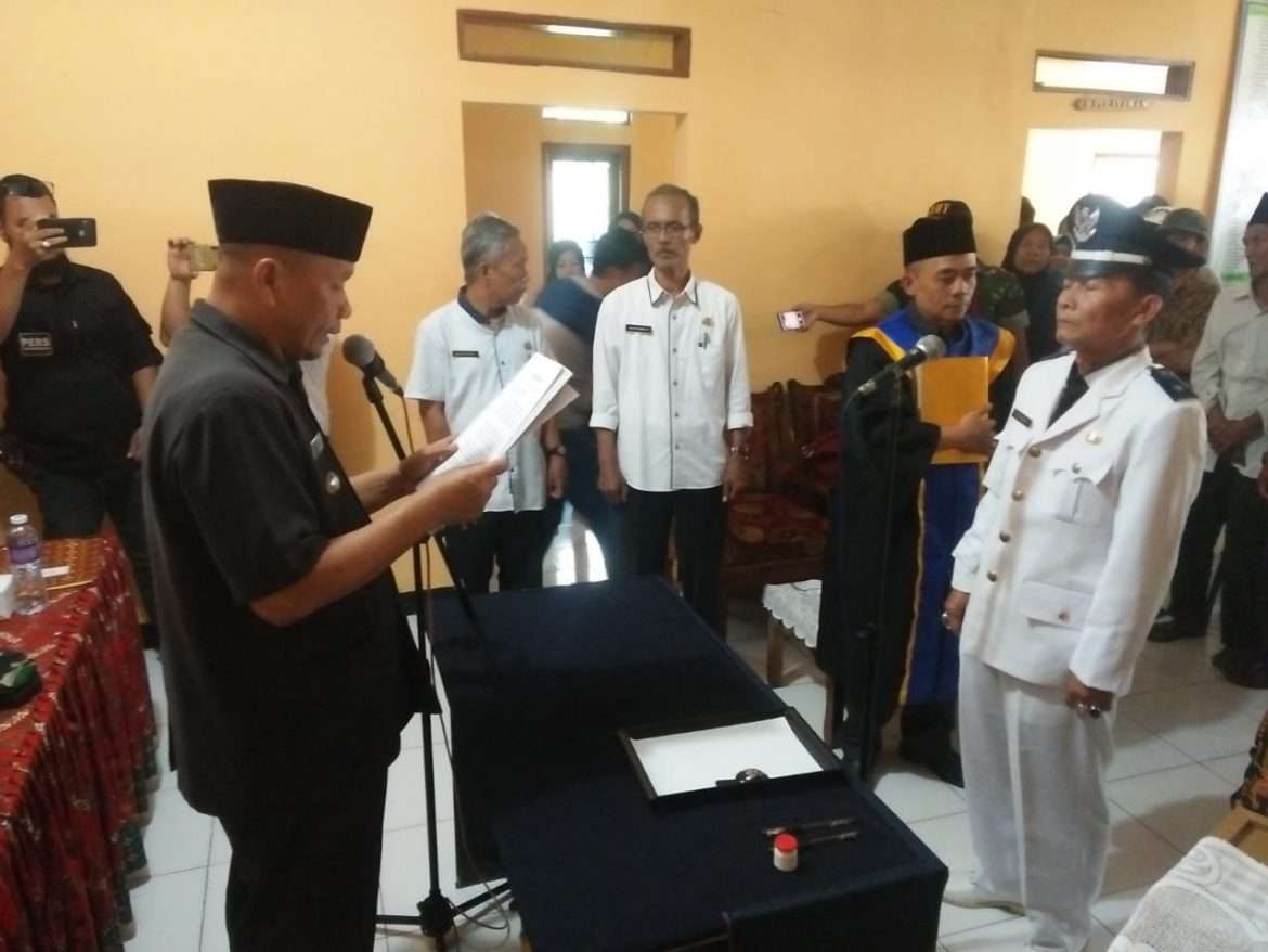 Usai di lantik, Kades Darmareja Siapkan Program Percepatan Pembagunan