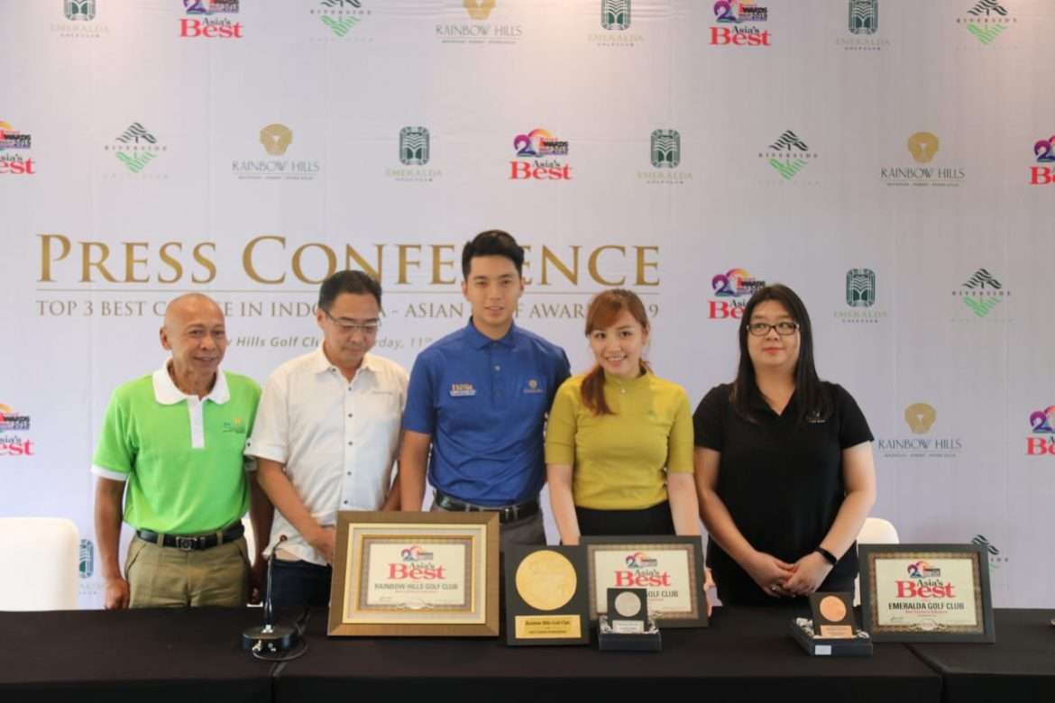 Tiga Lapangan Golf di Kabupaten Bogor  Dianugerahi Penghargaan Lapangan Golf Terbaik di Indonesia