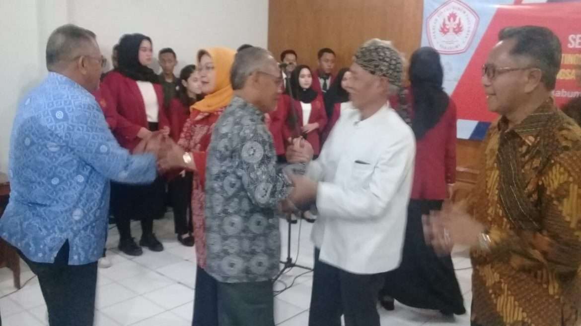 STH Pasundan Gelar Seren Tampi,  PLT Kedepan di Sukabumi Bisa Lahir Universitas Pasundan