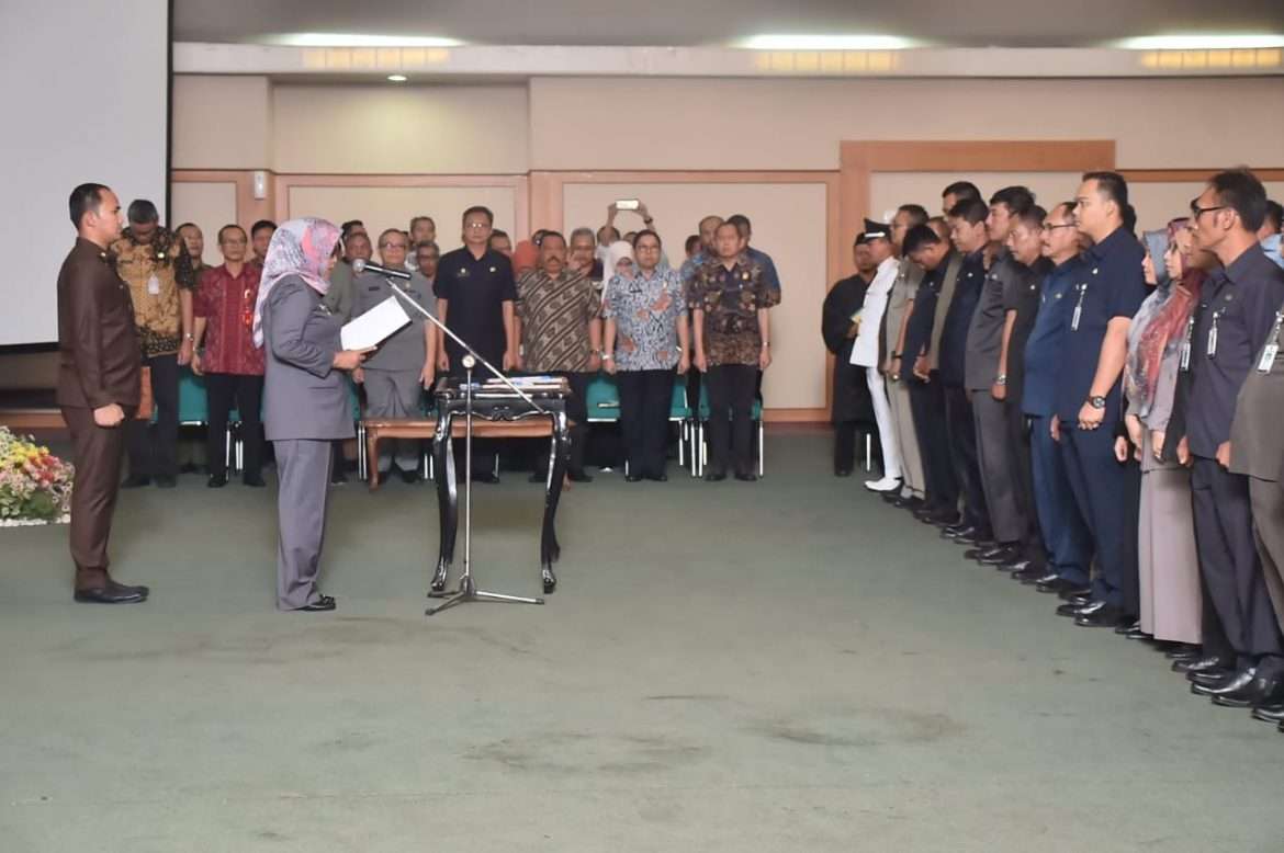 Bupati Bogor Lantik 168 Pejabat Esselon III dan IV di Lingkup Pemerintahan Kab. Bogor