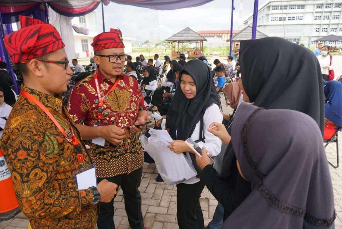 Hari Ketiga Sesi I Tes CPNS Kabupaten Lampung Selatan Ratusan Peserta Tak Hadir