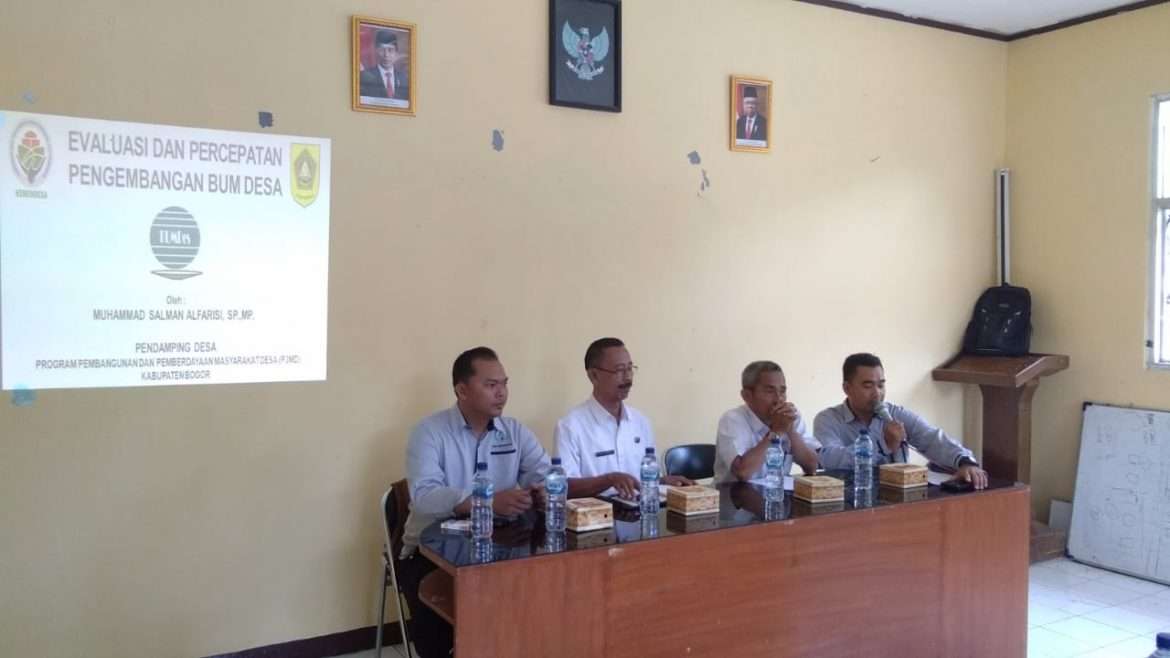 Evaluasi Kinerja dan Pembentukan BUMDesa Kecamatan Tanjungsari