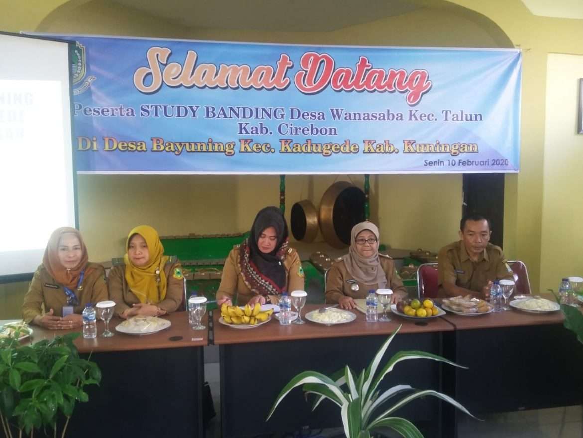 Desa Wanasaba Kidul Kunjungi Desa Bayuning Dalam Rangka Studi Banding
