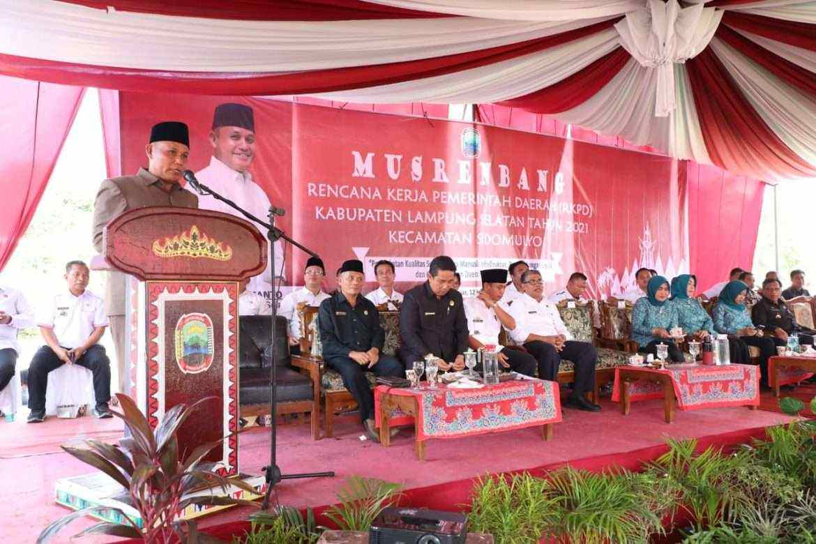 Pemkab Lampung Selatan Kucurkan Rp.47 Miliar Bangun Sidomulyo