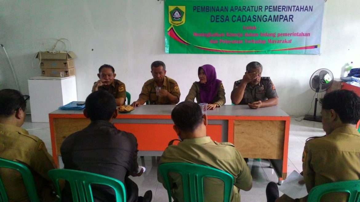 Belasan Desa Dikecamatan Sukaraja Mendapat Pembinaan