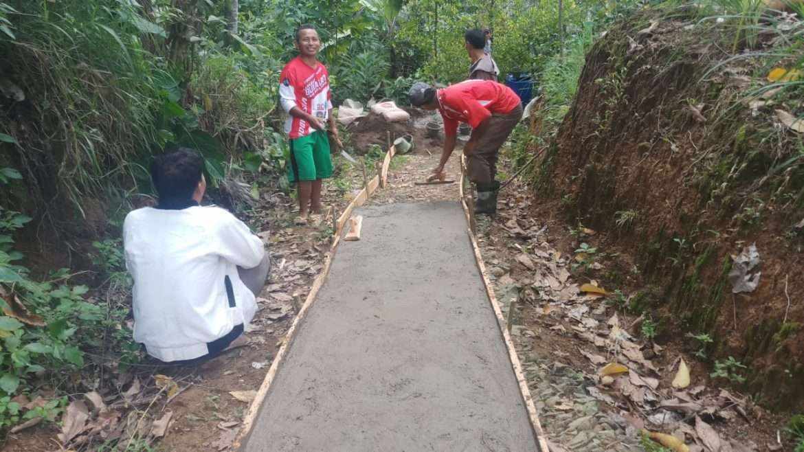 Komitmen Kades Sukawangi Tuntaskan Infrastuktur Sebelum Habis Masa Jabatan