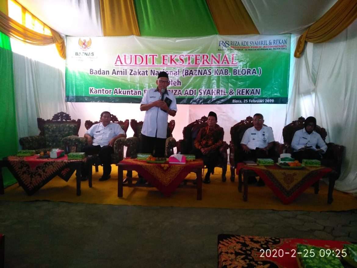 Audit Eksternal Baznas Blora Pengungkapan Transaksi Zakat dan Infak