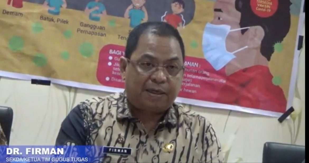 Firman : ODP Covid-19 di Pasangkayu 65 Orang