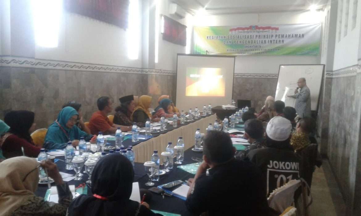 Sosialisasi Prinsip Pemahaman Pengembalian Intern