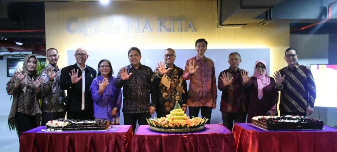 Peringati Hari Jadi, FIA Ul Gelar Syukuran dan Soft Launching Cafe