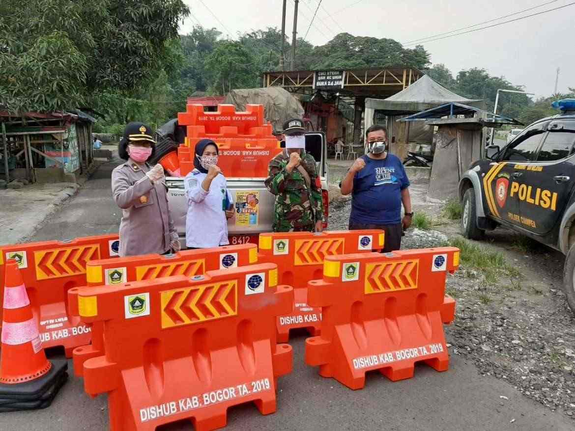 Pemdes Ciampea Terapkan PSBB