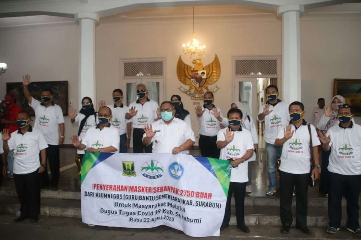 Bupati Sukabumi Bersama FKGBI Cegah Penyebaran Covid -19