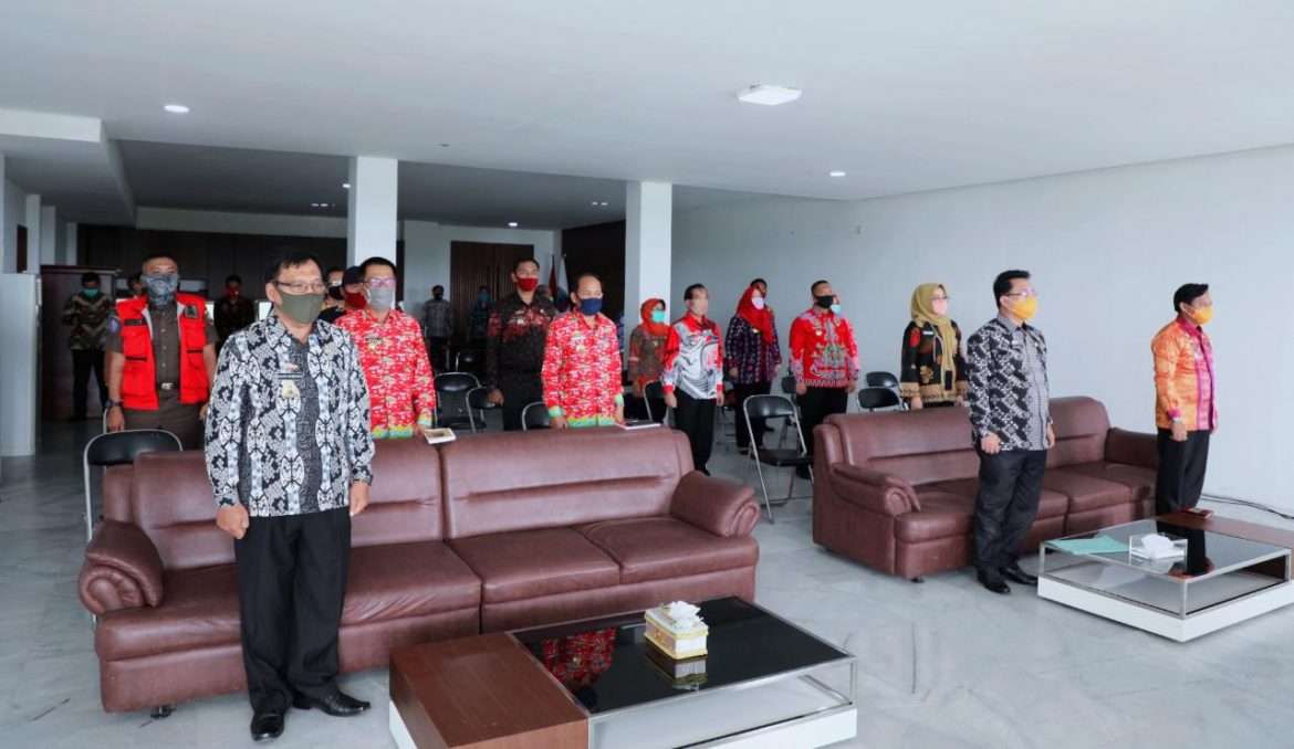 Pemkab Lampung Selatan Ikuti Musrenbangnas 2020 Secara Virtual