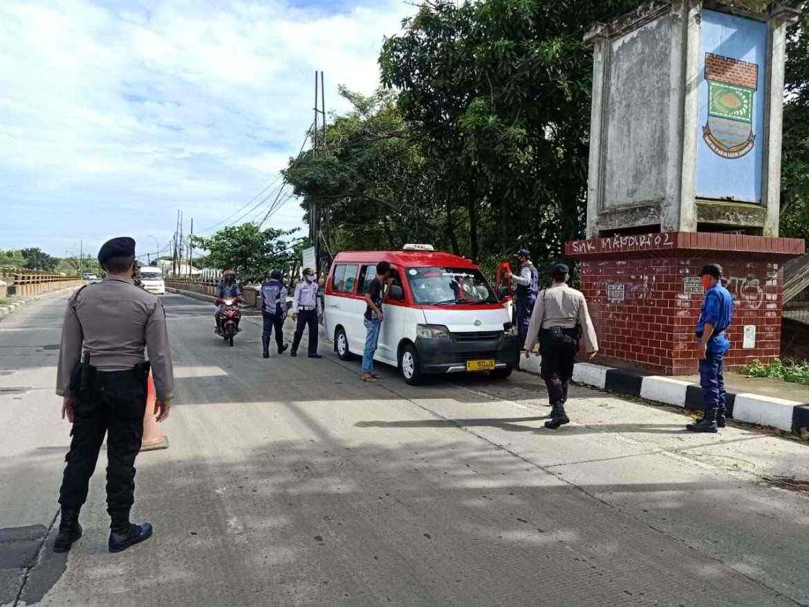 Jelang Hari Raya Idul Fitri, Ditsamapta Polda Banten Perketat Penyekatan di Pos Check Point