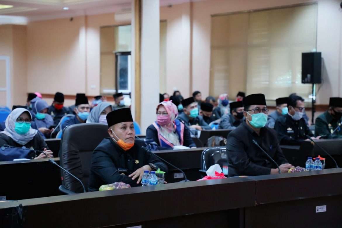 Dipimpin Jokowi, Bupati Lampung Selatan Hadiri Upacara Peringatan Hari Lahir Pancasila Secara Virtual
