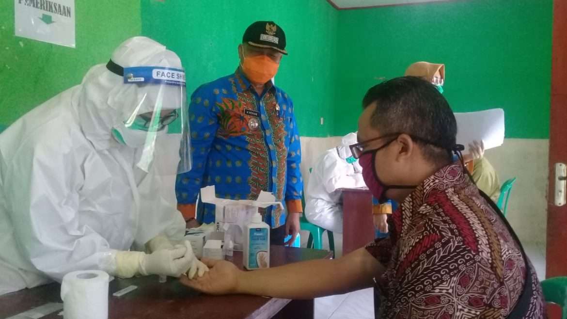 Tingkatkan Kewaspadaan Parakansalak Mulai Rapidtes Massal