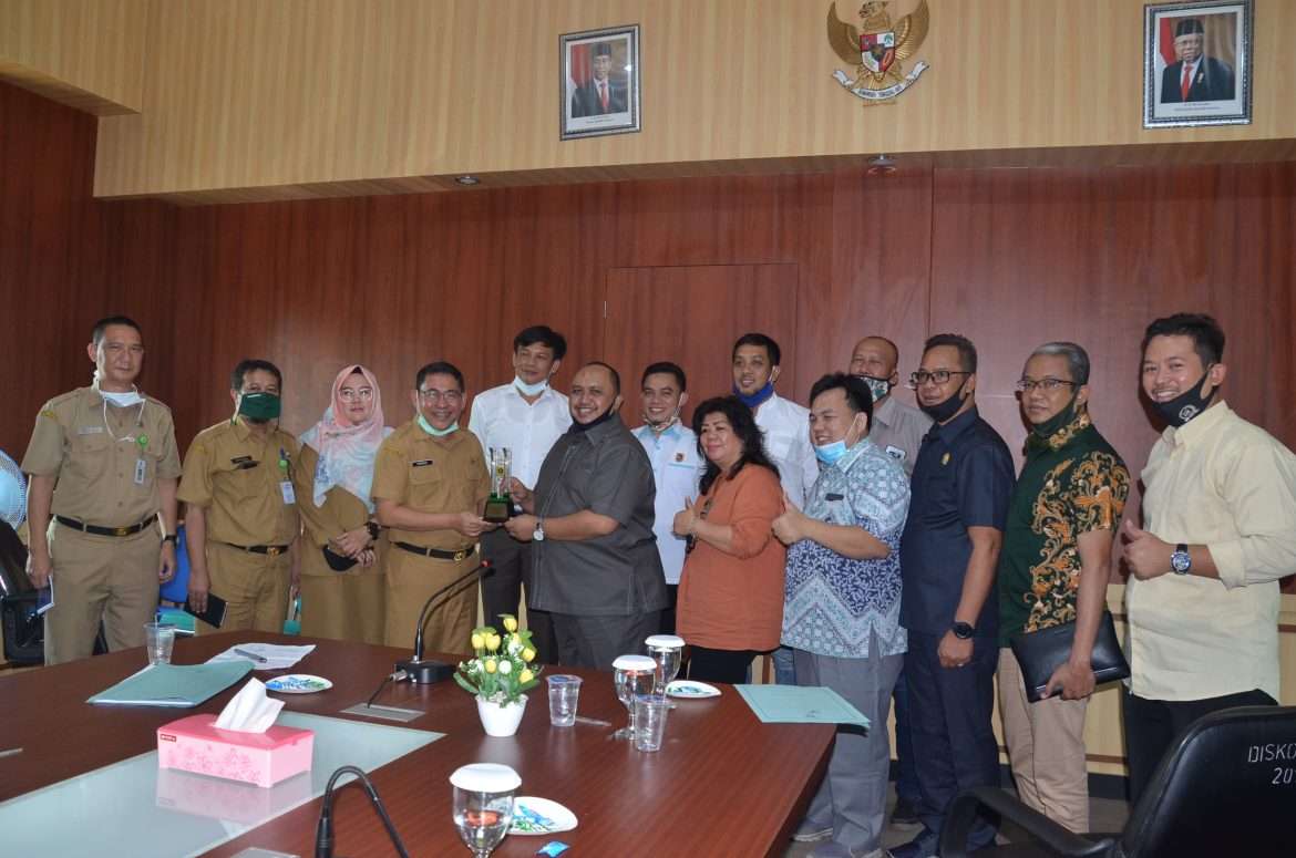 Tingkatkan Pemanfaatan Teknologi Informatika di Tengah Pandemi Covid-19 Komisi III DPRD Kota Bogor Kaji Banding Ke Diskominfo Kab.Bogor