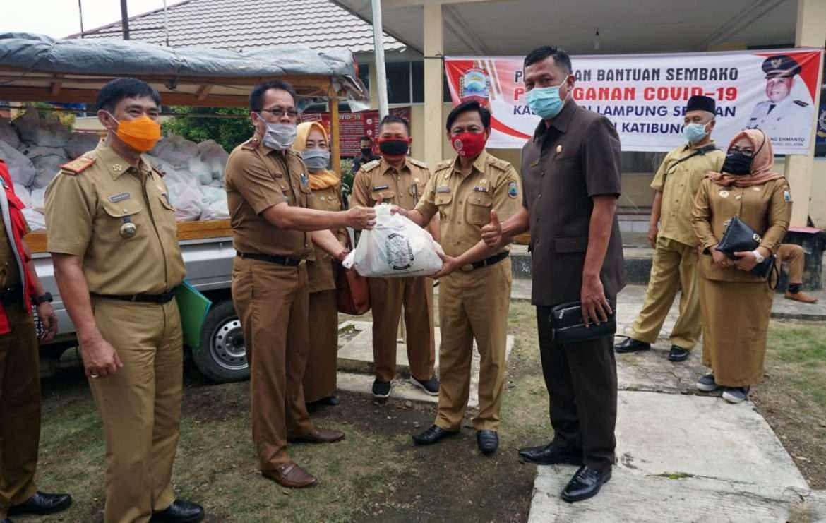 Pemkab Lampung Selatan Mulai Distribusikan Ribuan Paket Sembako Dari APBD