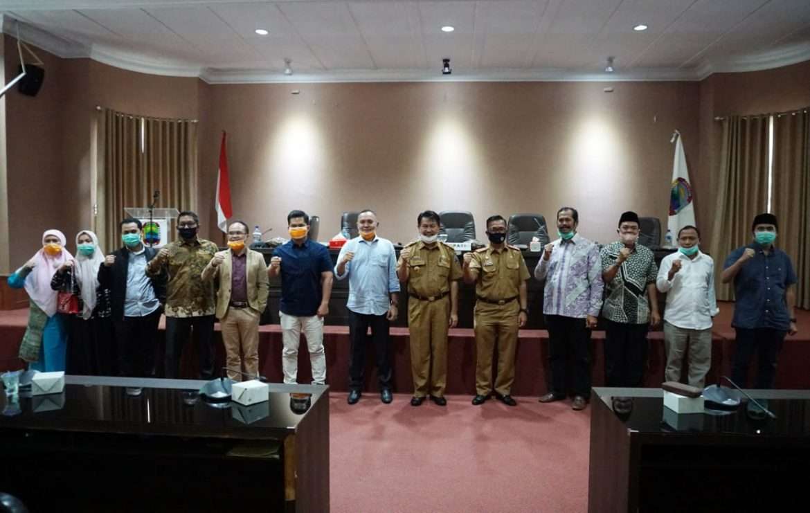 Koordinasi Kesiapsiagaan Bencana, Komisi V DPRD Provinsi Banten Sambangi Kabupaten Lampung Selatan