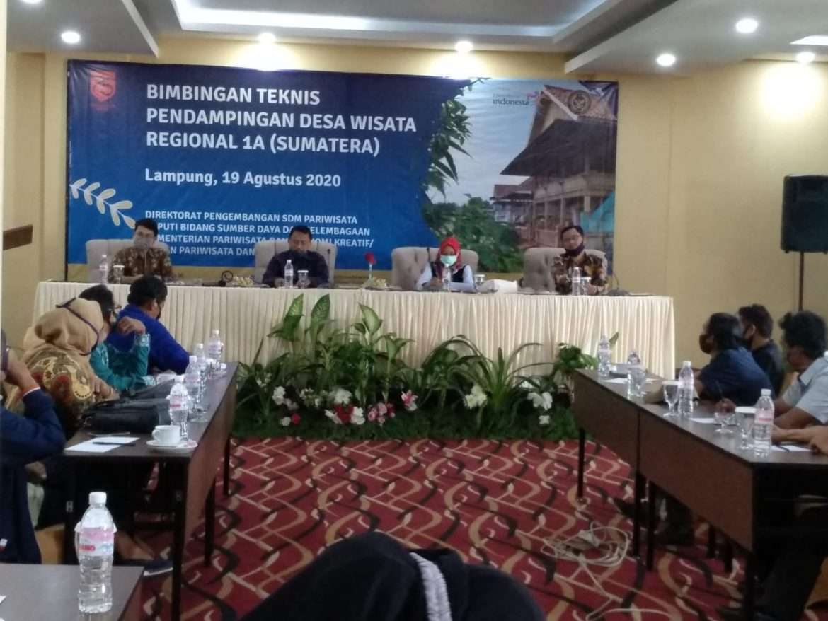 Genjot SDM Pengelola Desa Wisata, Kemenparekraf Fasilitasi Politeknik Negeri Lampung dalam Bimtek Pendampingan
