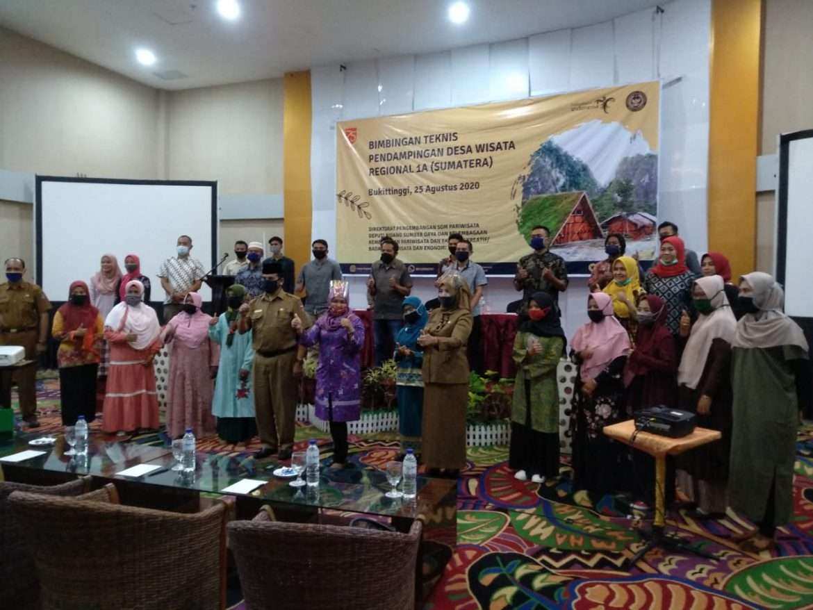 Kemenparekraf dan Universitas Muhammadiyah Sumatera Barat Adakan Bimtek Pendampingan Desa Wisata