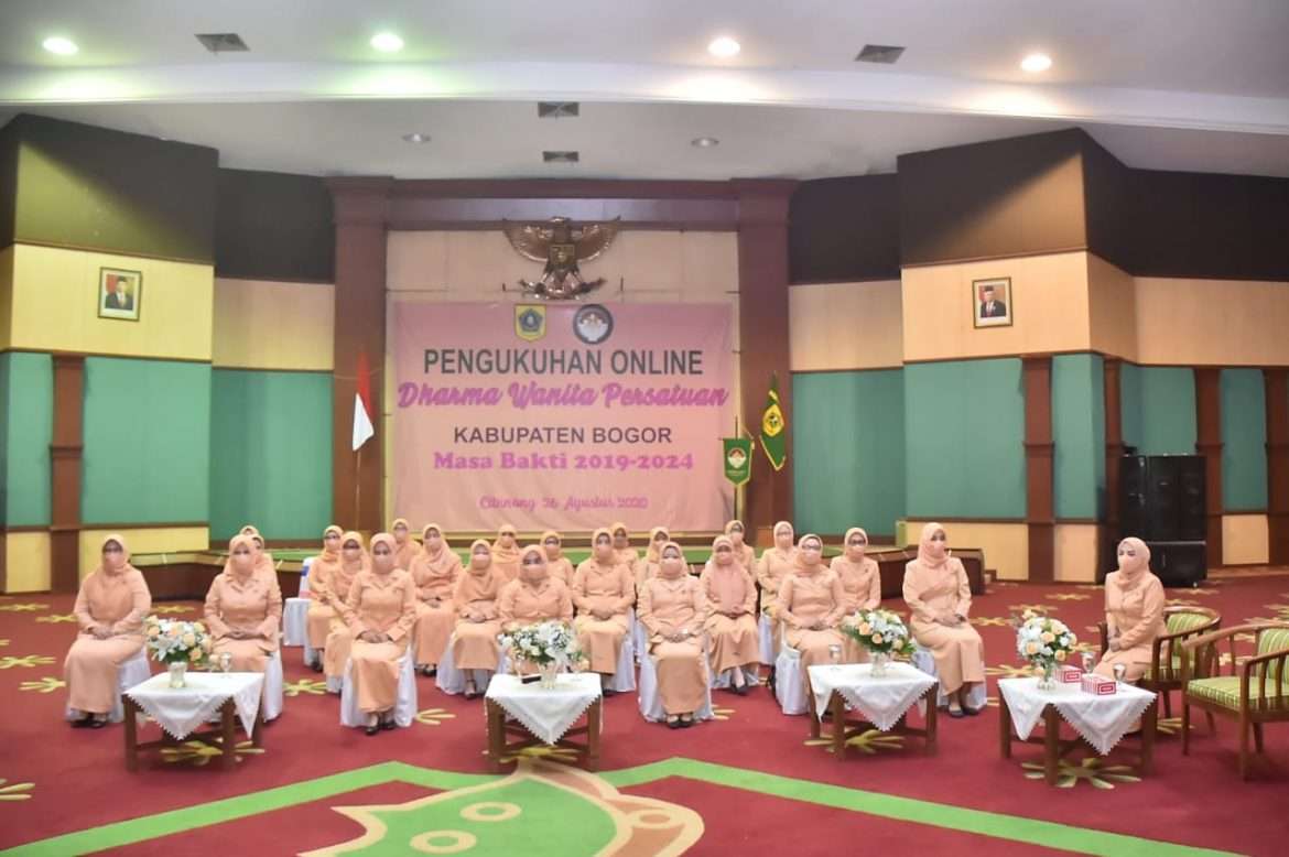Pengurus DWP Kabupaten Bogor 2019-2024 Resmi Dilantik