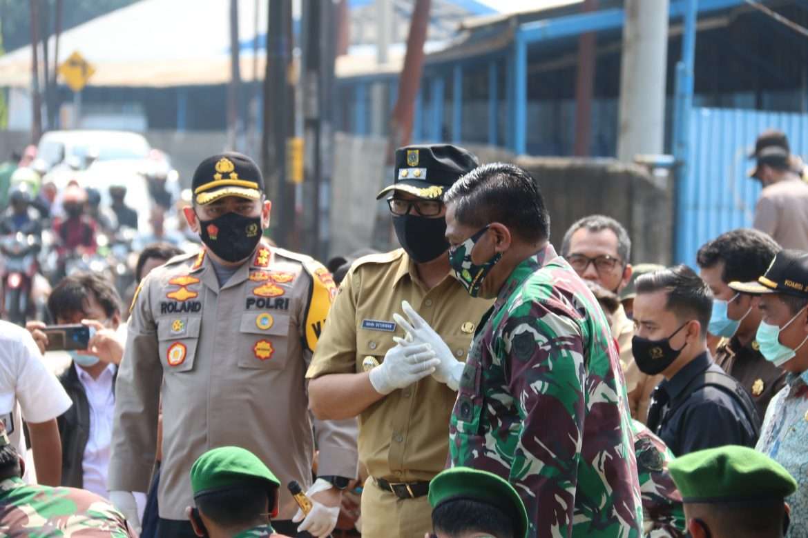Wabup Dampingi Pangdam III/Siliwangi Tinjau Setu di Kabupaten Bogor