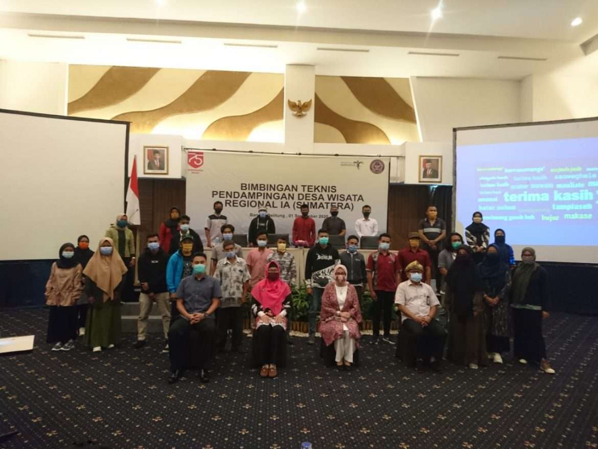 Kemenparkeraf dan Universitas Bangka Belitung Berkolaborasi Tingkatkan SDM Desa Wisata