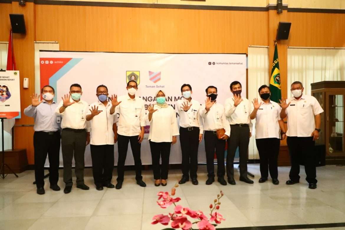 Pemkab Bogor Jalin Kerjasama dengan PT. Progressiv Media Indonesia melalui Sitem Aplikasi Teman Sehat