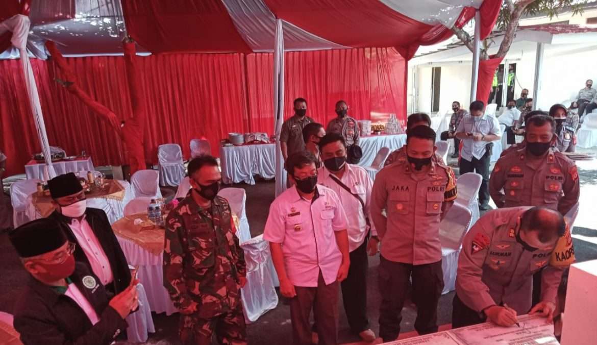 Kapolres Kuningan Resmikan Rumah Khusus Polsek Kadugede