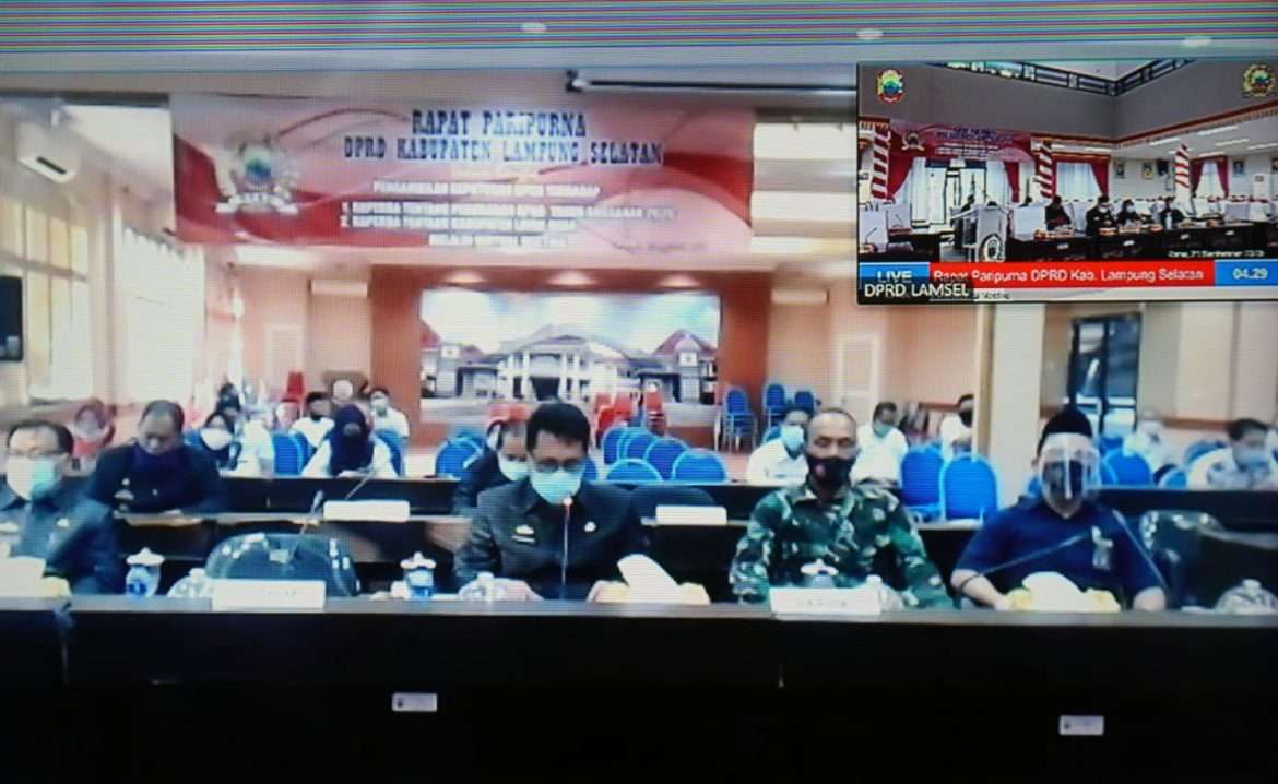DPRD Dan Pemkab Lampung Selatan Sahkan Raperda Layak Anak