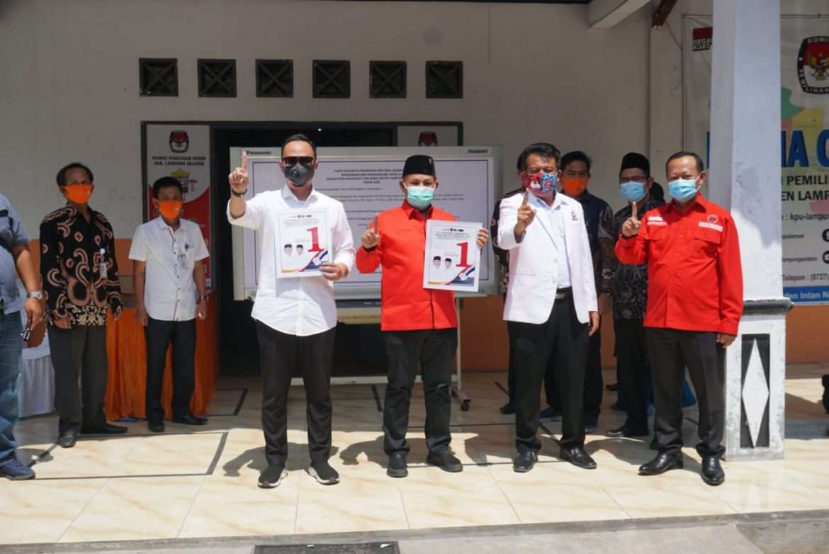 KPU Lampung Selatan Tetapkan Nomor Urut Pilkada, Petahana Dapat Nomor 1