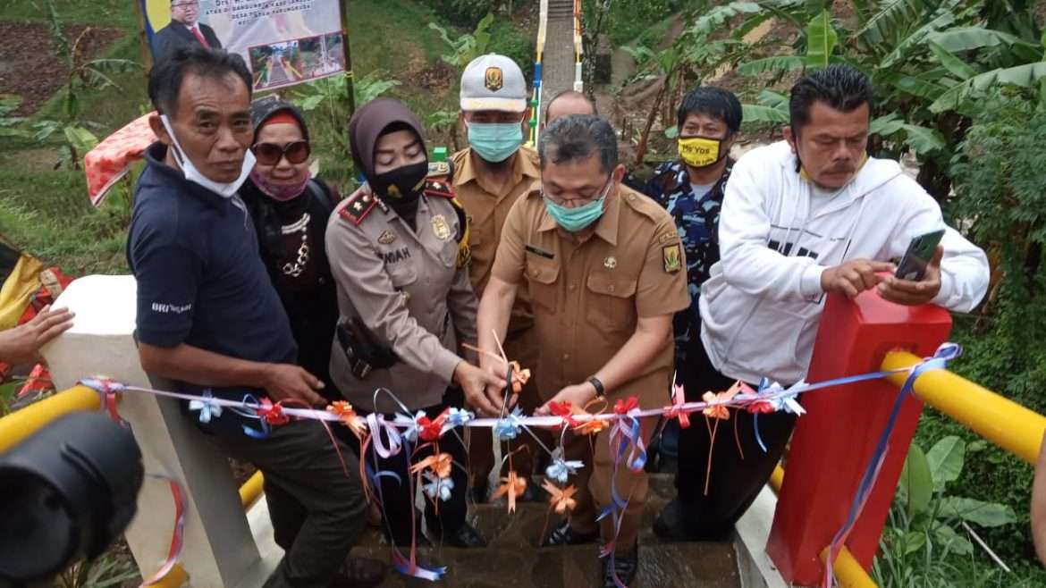 Tangga Seribu Situs Peninggalan Belanda  Resmi Di Buka Jadi Objek Wisata