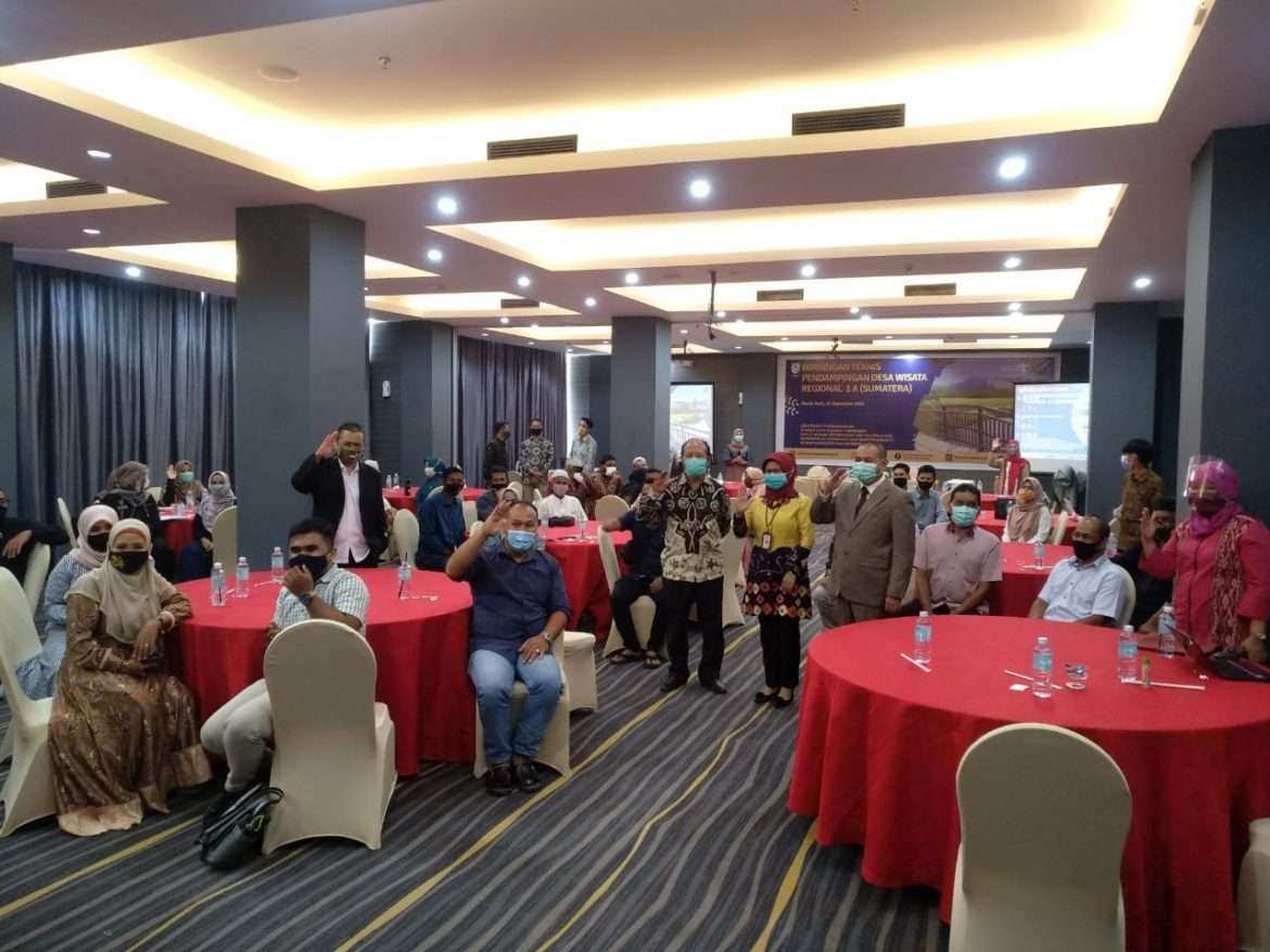 Kemenparekraf dan Perguruan Tinggi di Aceh Selenggarakan  Bimtek Pendampingan Desa Wisata