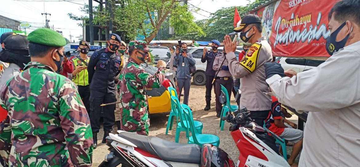 Kapolda Jabar Kunjungi Operasi Yustisi di Sukaraja