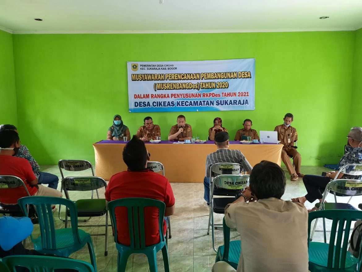 Musrenbang Desa Cikeas Bahas Infrastruktur Skala Prioritas