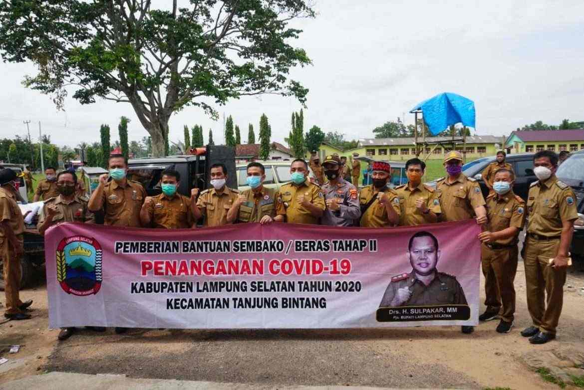 1.569 Paket Sembako Disebar di Kecamatan Tanjung Bintang