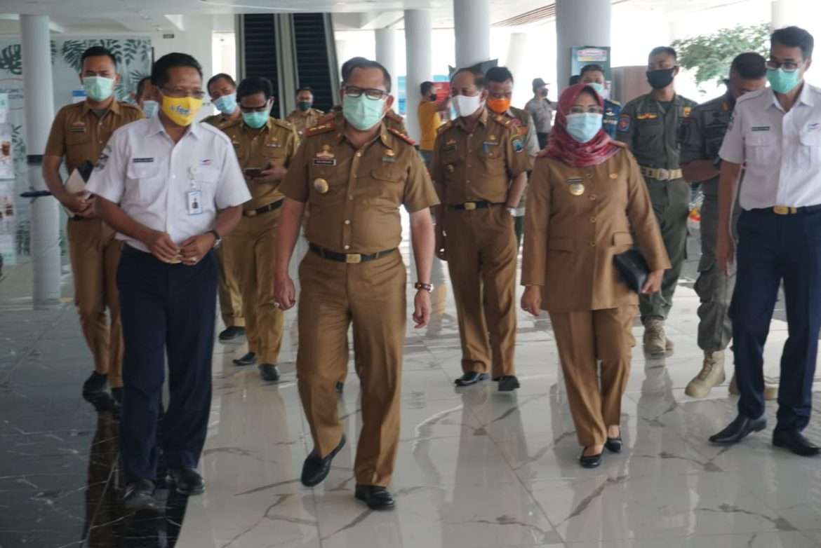 Pastikan Prokes Covid-19 Berjalan Baik, Sulpakar Kunjungi PT ASDP Cabang Bakauheni