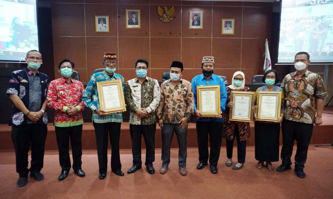 ODF 100%, Kabupaten Lampung Selatan Terbaik Ke-2 Penghargaan STBM Berkelanjutan 2020