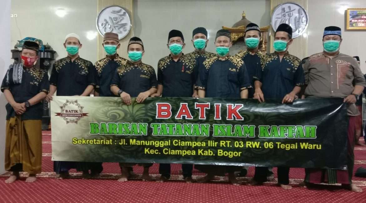 Warga Kampung Ciampea Ilir Paguyuban Batik Adakan Maulid Nabi Muhammad SAW