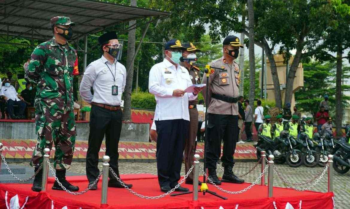 Pemkab Lampung Selatan Bersama Polres dan Kodim Gelar Apel Kesiapsiagaan Bencana