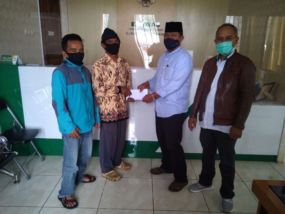 Baznas Kabupaten Sukabumi, Berikan Bantuan Wujudkan Impian Keluarga Iskandar
