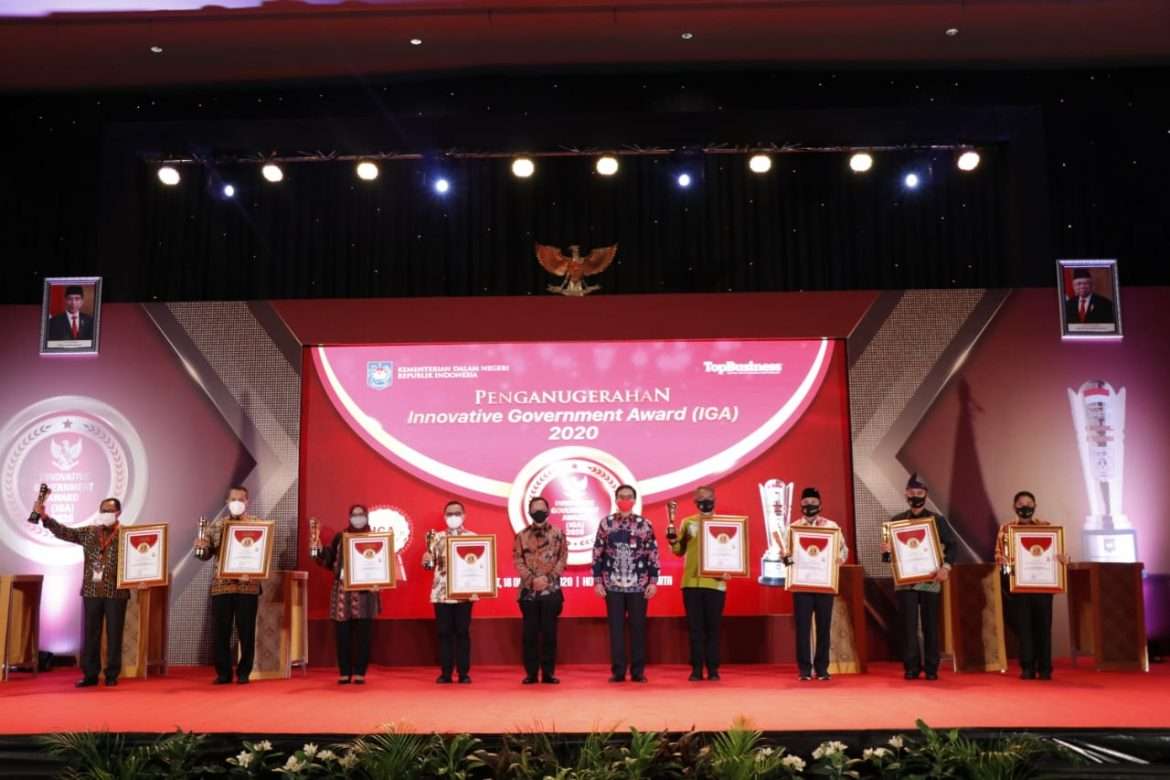 Kabupaten Bogor Raih Kabupaten Terinovatif Dalam IGA 2020