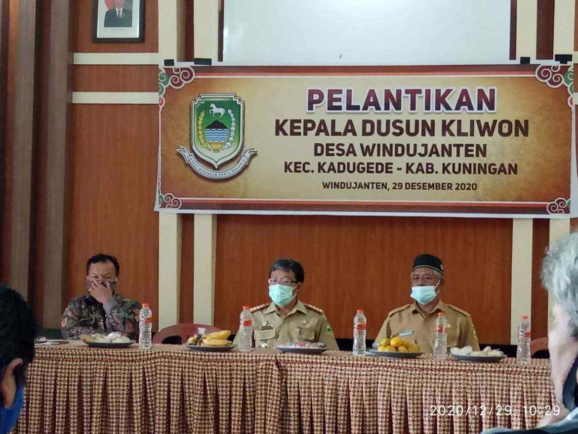 Kades Windujanten Lantik Kadus Kliwon