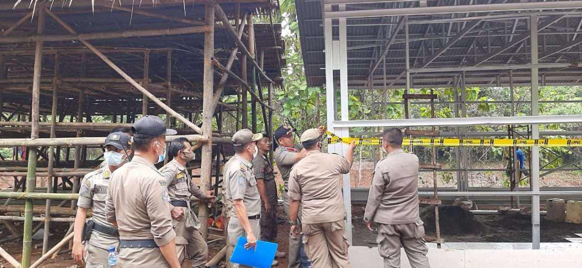 Selain Kandang Sapi, Satpol PP Hentikan Oprasional Pengelolaan Air Bersih Milik Perumahan Elit di Parungpanjang