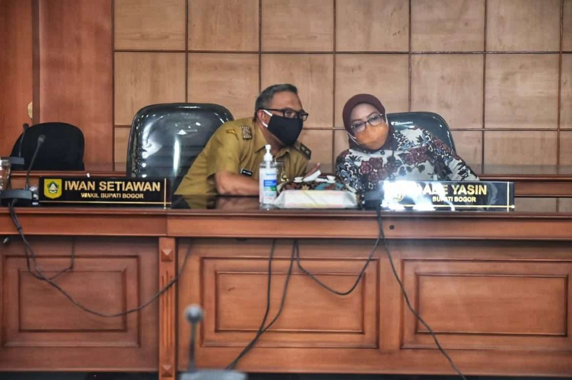 Optimalkan Penanganan Covid-19 Bupati Bogor Lakukan Rakortas Perencanaan Anggaran Penanganan Covid-19 Tahun 2021