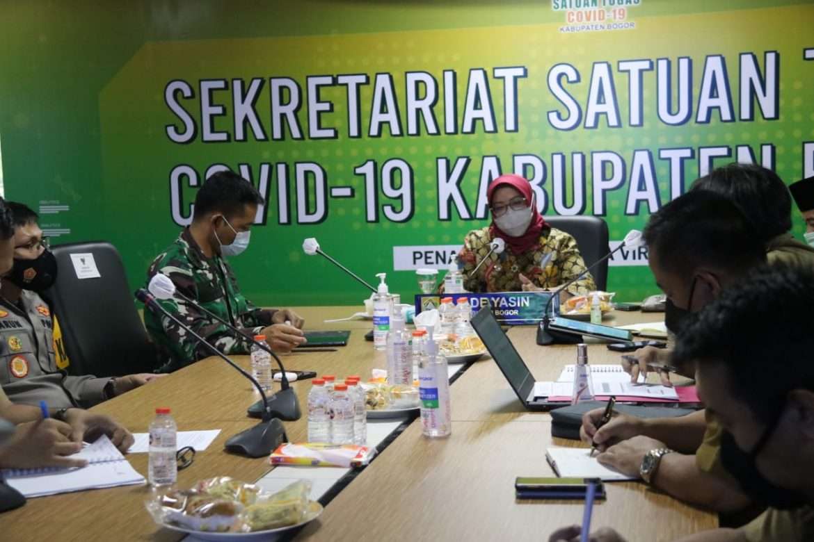 Jelang Penerimaan 26.600 dosis Vaksin Covid-19 Ade Yasin Lakukan rapat persiapan vaksin dan pencanangan vaksin Covid-19